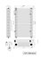 Right Radiators 600x1010 mm Horizontal Traditional 4 Column Cast Iron Style Radiator White