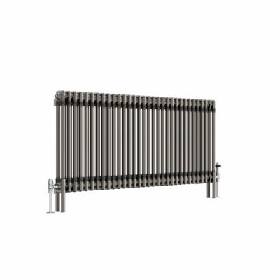 Right Radiators 600x1460 mm Horizontal Traditional 2 Column Cast Iron ...