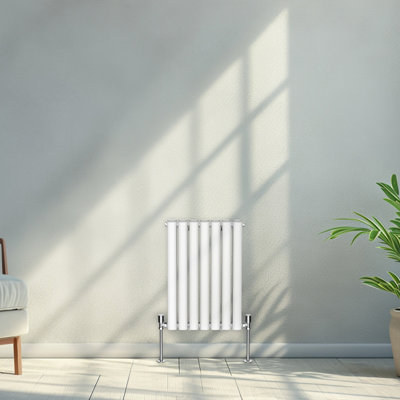 Right Radiators 600x413mm Horizontal Double Oval Column Designer ...