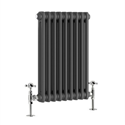 Right Radiators 600x425 mm Horizontal Traditional 2 Column Cast Iron ...