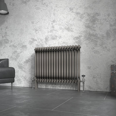 Right Radiators 600x830 mm Horizontal Traditional 2 Column Cast Iron ...