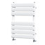 Right Radiators 650x500 mm Flat Panel Heated Towel Rail Radiator Bathroom Ladder Warmer White