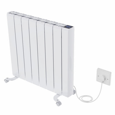 Right Radiators 7FIN 2000W Ceramic Radiator Electric Smart Heater WIFI Control Wall Mounted Portable Timer