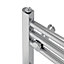 Right Radiators 800x300 mm Straight Heated Towel Rail Radiator Bathroom Ladder Warmer Chrome