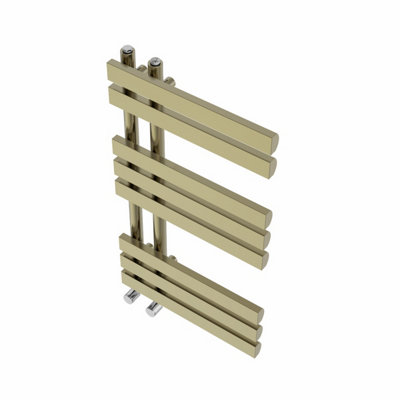 Right Radiators 800x450 mm Designer D Shape Heated Towel Rail Radiator ...