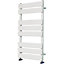 Right Radiators 800x450 mm Flat Panel Heated Towel Rail Radiator Bathroom Ladder Warmer White