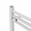 Right Radiators 800x600 mm Curved Heated Towel Rail Radiator Bathroom Ladder Warmer White