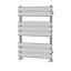 Right Radiators 800x600 mm Flat Panel Heated Towel Rail Radiator Bathroom Ladder Warmer Chrome