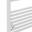 Right Radiators 800x600 mm Straight Heated Towel Rail Radiator Bathroom Ladder Warmer White