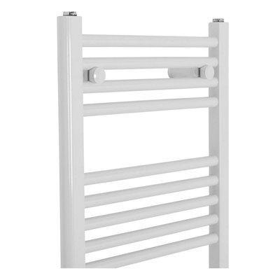 Right Radiators 900x450 mm Vertical Straight Heated Towel Rail Radiator ...