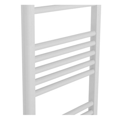 Right Radiators 900x450 mm Vertical Straight Heated Towel Rail Radiator ...