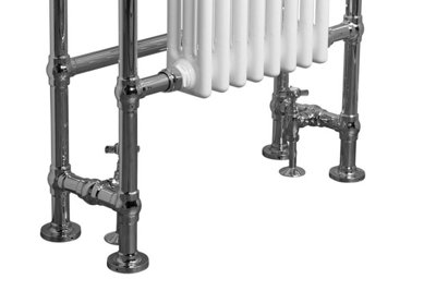 Right Radiators 904x674 mm Bathroom Traditional Victorian Heated Towel ...