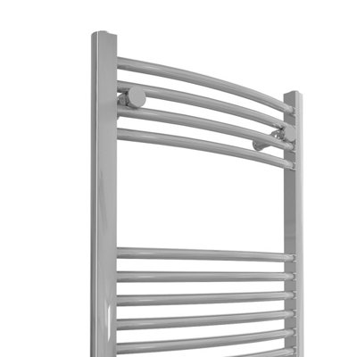 Buy Right Radiators Electric Heated Towel Rail Radiator Curved Pre ...