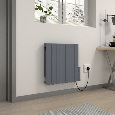 Right Radiators Electric Oil Filled Radiator WiFi Timer Portable