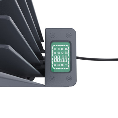 Right Radiators Electric Oil Filled Radiator WiFi Timer Portable Wall ...