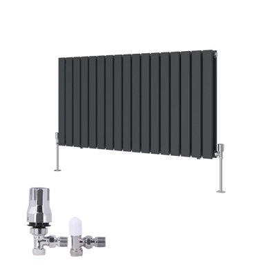 Right Radiators Horizontal Double Flat Panel Rads Designer Radiator ...
