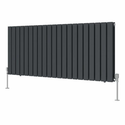 Right Radiators Horizontal Double Flat Panel Rads Designer Radiator ...