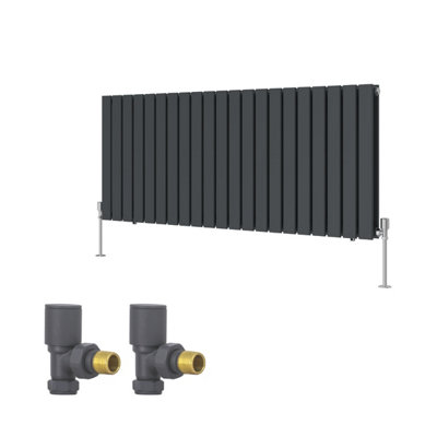 Right Radiators Horizontal Double Flat Panel Rads Designer Radiator ...