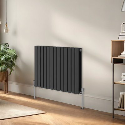 Right Radiators Horizontal Double Flat Panel Rads Designer Radiator ...