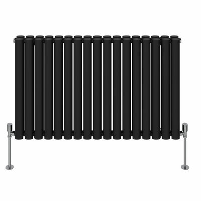 Right Radiators Horizontal Double Oval Column Rads Designer Radiator ...