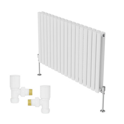 Right Radiators Horizontal Double Oval Column Rads Designer Radiator ...