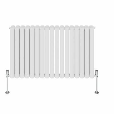 Right Radiators Horizontal Double Oval Column Rads Designer Radiator ...