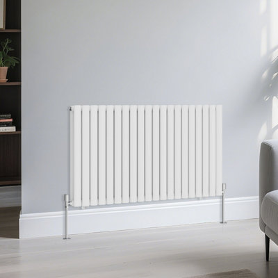 Right Radiators Horizontal Double Oval Column Rads Designer Radiator ...