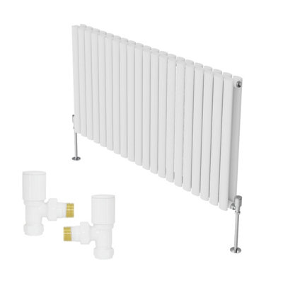 Right Radiators Horizontal Double Oval Column Rads Designer Radiator ...