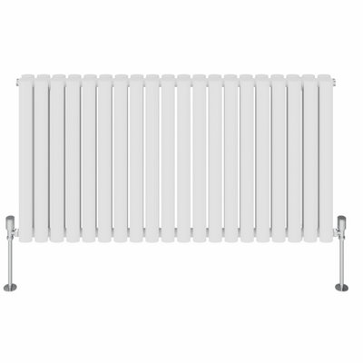 Right Radiators Horizontal Double Oval Column Rads Designer Radiator ...