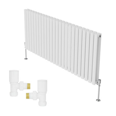 Right Radiators Horizontal Double Oval Column Rads Designer Radiator ...