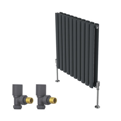 Right Radiators Horizontal Double Oval Column Rads Designer Radiator ...