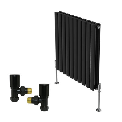 Right Radiators Horizontal Double Oval Column Rads Designer Radiator ...