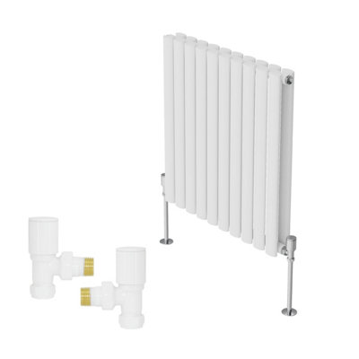 Right Radiators Horizontal Double Oval Column Rads Designer Radiator ...