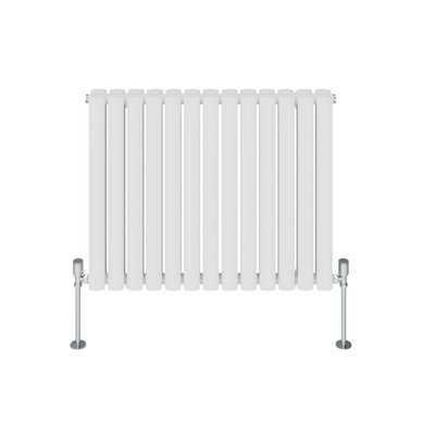 Right Radiators Horizontal Double Oval Column Rads Designer Radiator ...