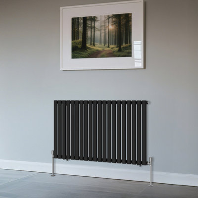 Right Radiators Horizontal Single Oval Column Rads Designer Radiator ...