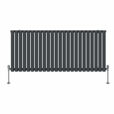 Right Radiators Horizontal Single Oval Column Rads Designer Radiator ...