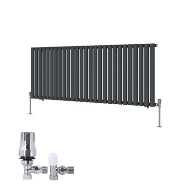 Right Radiators Horizontal Single Oval Column Rads Designer Radiator ...