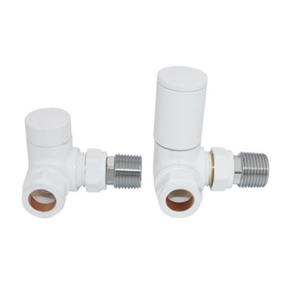Right Radiators Manual Corner Radiator Valves 15mm Lockshield Central ...