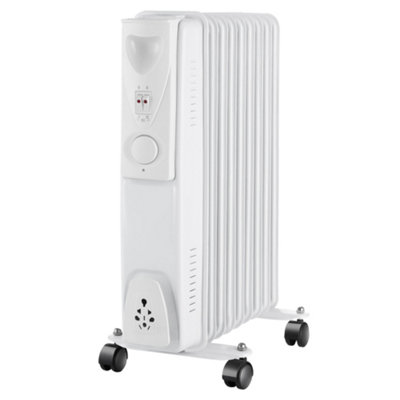 Right Radiators Oil Filled Radiator 9 Fin 2000W Electric Portable ...