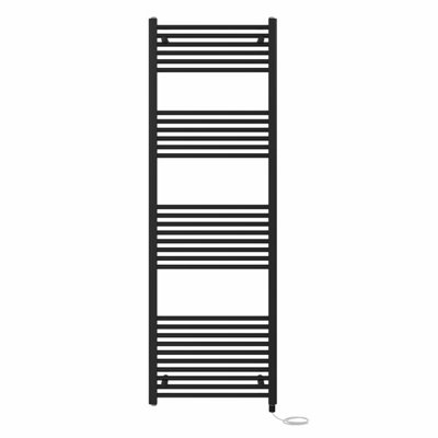 Right Radiators Prefilled Electric Straight Heated Towel Rail Bathroom