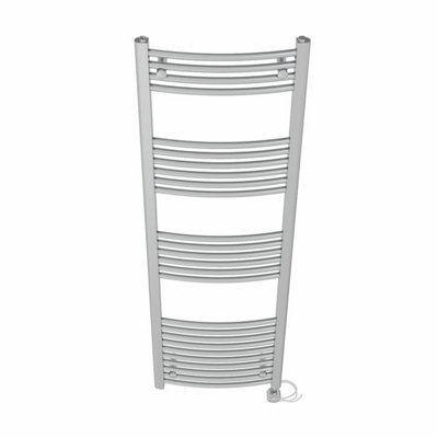Right Radiators Prefilled Thermostatic Electric Heated Towel Rail ...