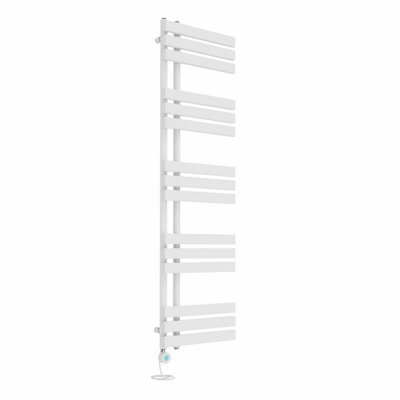 Right Radiators Prefilled Thermostatic Electric Heated Towel Rail D ...