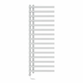 Right Radiators Prefilled Thermostatic Electric Heated Towel Rail Designer Rads Ladder Warmer - 1600x600mm Chrome