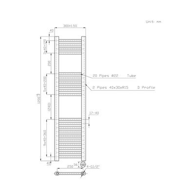 Right Radiators Prefilled Thermostatic Electric Heated Towel Rail ...