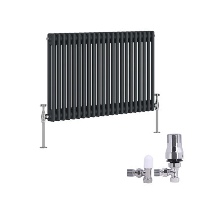 Right Radiators Traditional 2 Column Radiator Horizontal Cast Iron ...