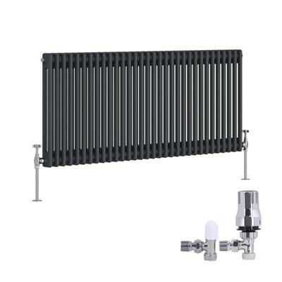 Right Radiators Traditional 2 Column Radiator Horizontal Cast Iron ...