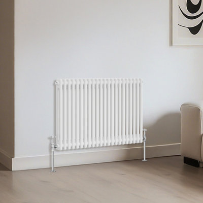 Right Radiators Traditional 2 Column Radiator Horizontal Heating Cast ...