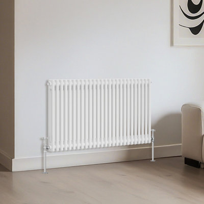 Right Radiators Traditional 2 Column Radiator Horizontal Heating Cast ...