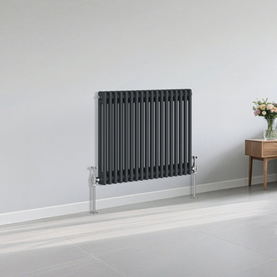 Right Radiators Traditional 2 Column Radiator Horizontal Heating Cast ...