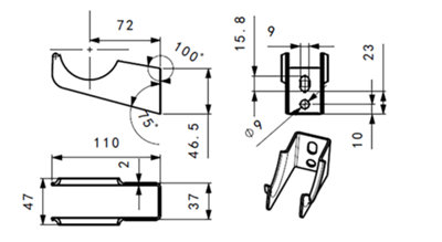 Right Radiators Traditional 3 Column Radiator Fittings Set Wall ...